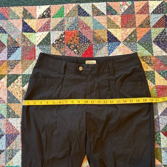 Royal Robbins Black Hiking Pant Sz 10R Stretch - Picture 3 of 7